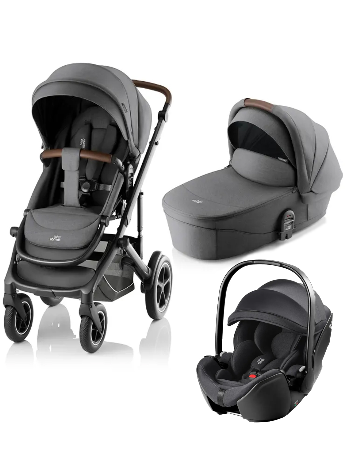 Коляска 3 в 1 Britax Roemer Smile 5Z Style Baby-Safe Pro Classic
