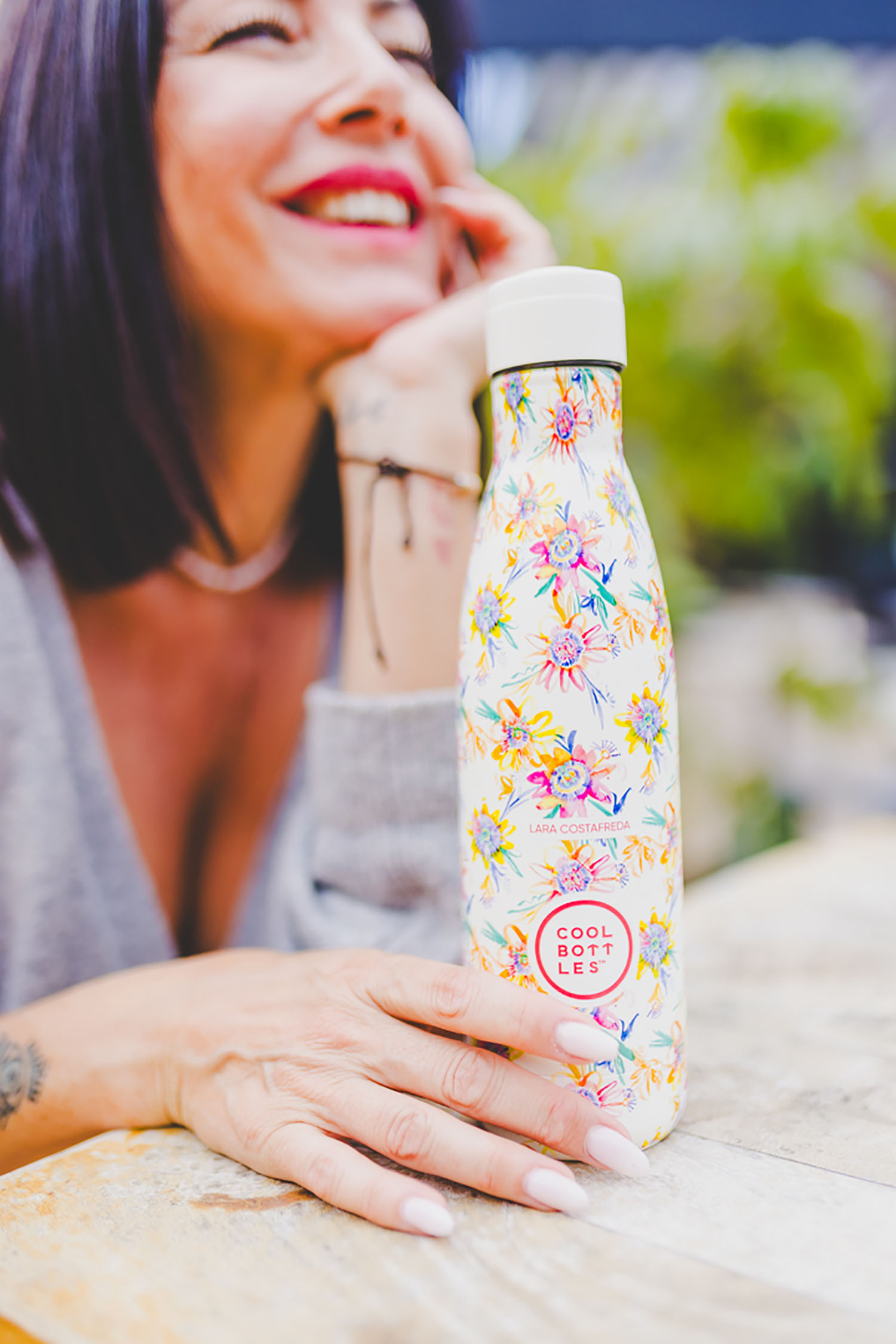 Термос-термобутылка Cool Bottles Lara Costrafreda Secret Blossoms 500 мл