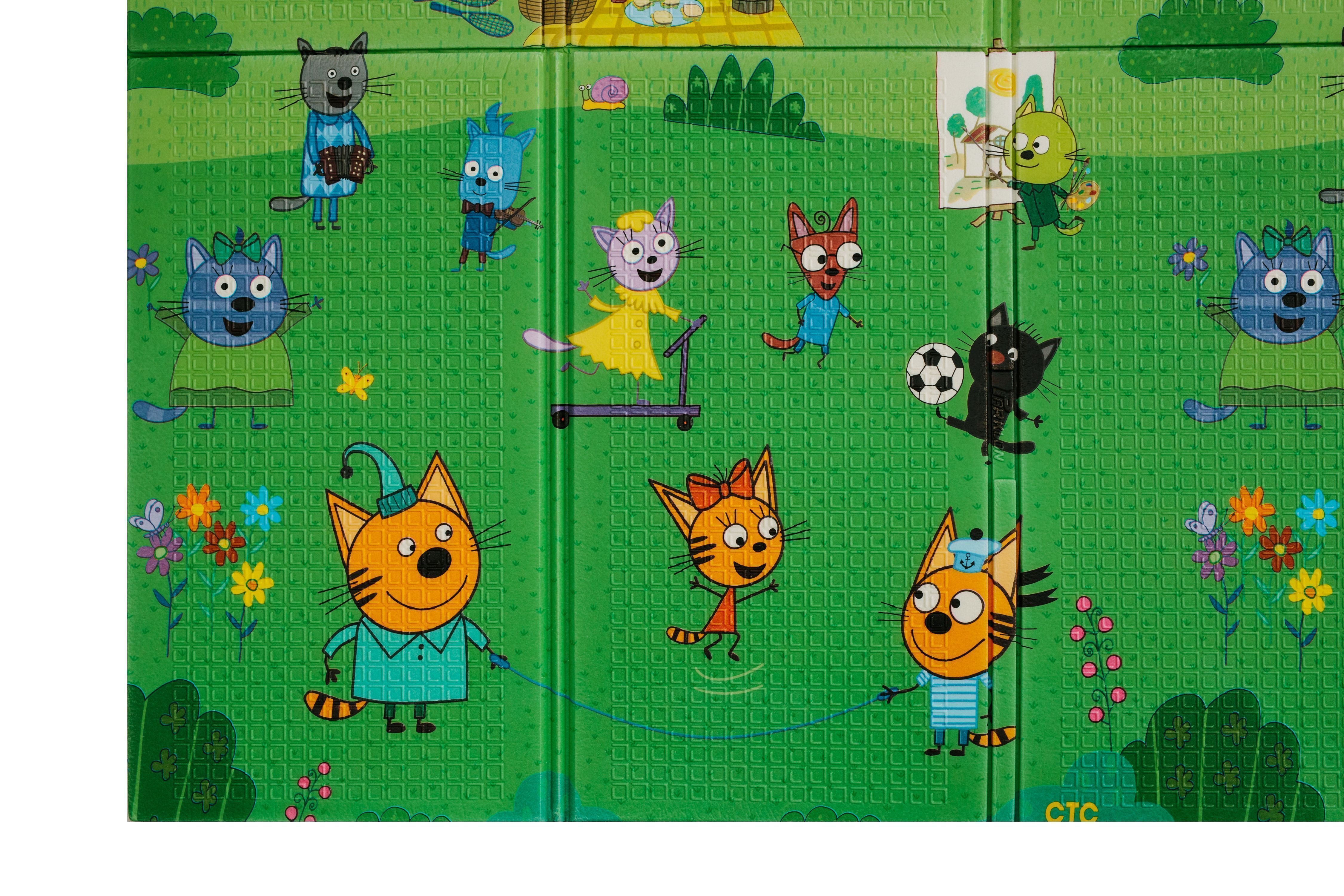 Коврик Parklon Portable складной 140x200 «‎Три Кота. На пикник»‎