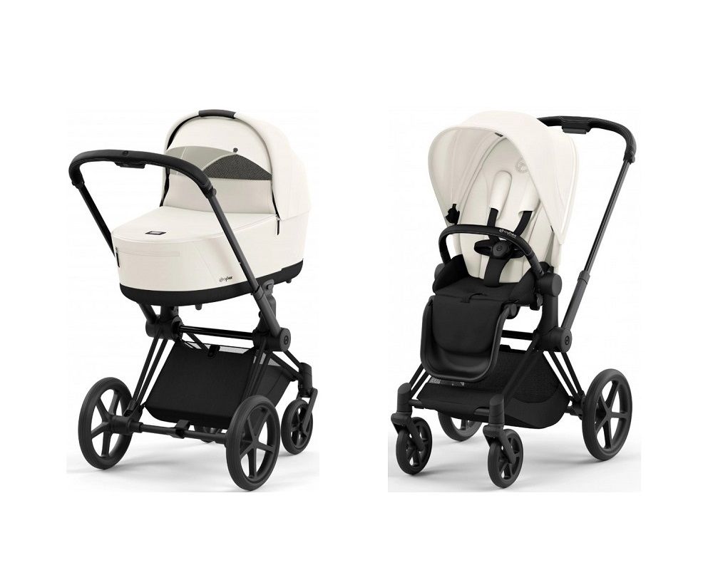 Коляска 2 в 1 Cybex Priam IV шасси Matt Black