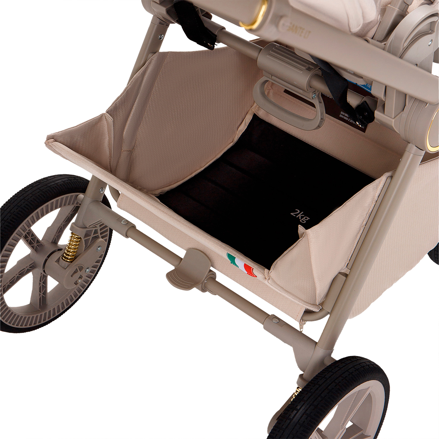 Коляска 3 в 1 SBL Elegante LT Beige