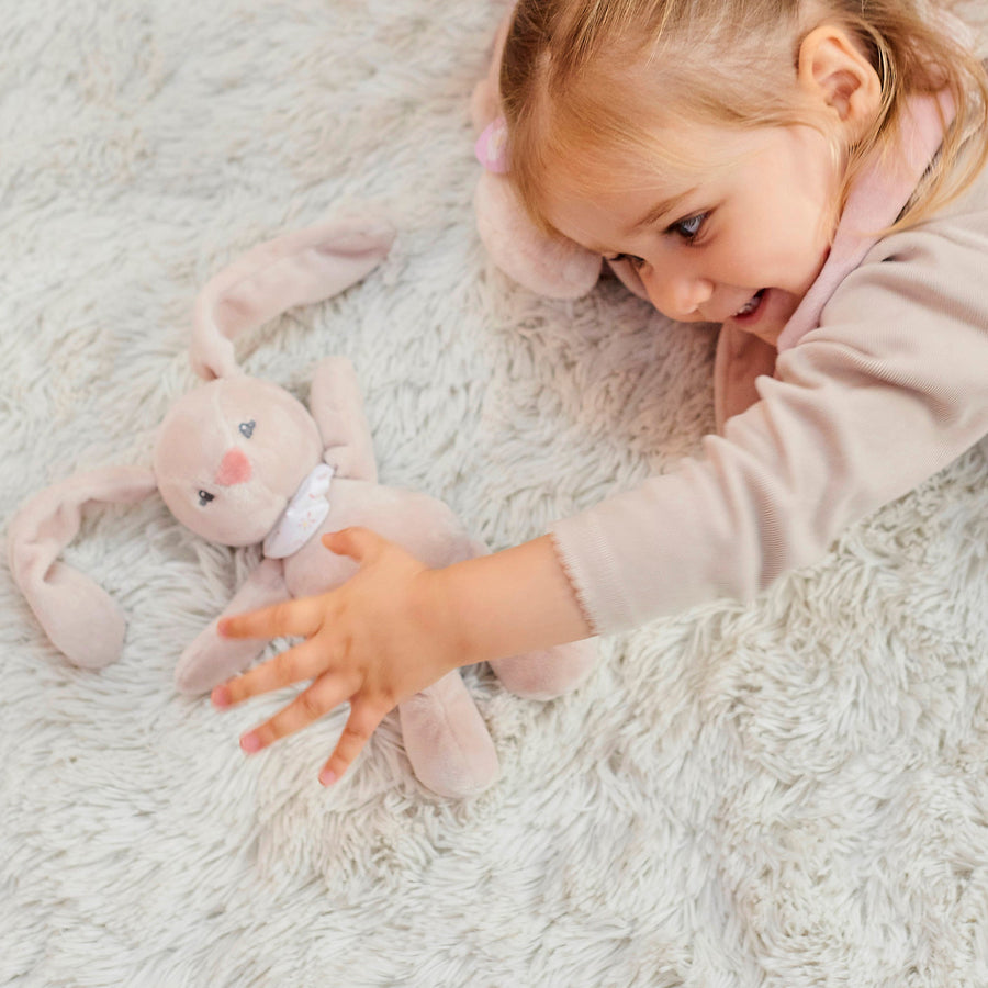 Игрушка мягкая Nattou Rattle MINI Alice & Pomme Кролик 485159