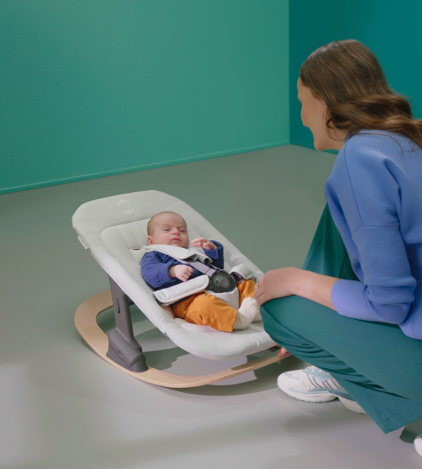 Шезлонг Bugaboo Giraffe Newborn set с качалкой