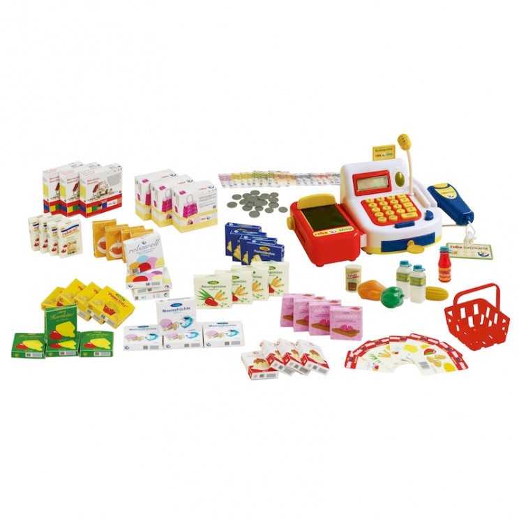 Игровой набор продуктов с кассой Roba 9714