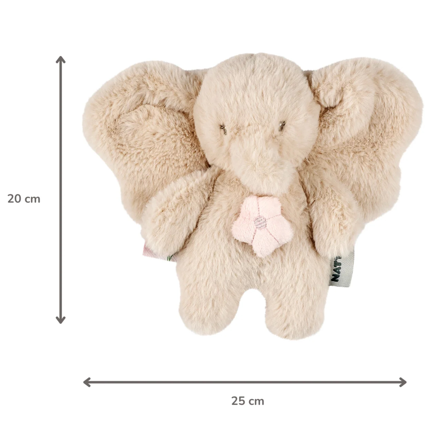 Игрушка мягкая Nattou Musical Soft toy MINI музыкальная