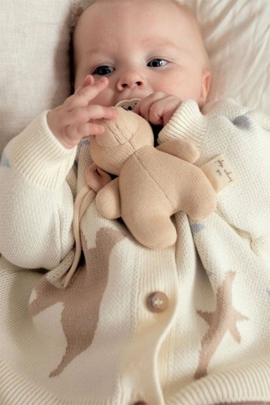 Кардиган детский LoomKnits Экрю