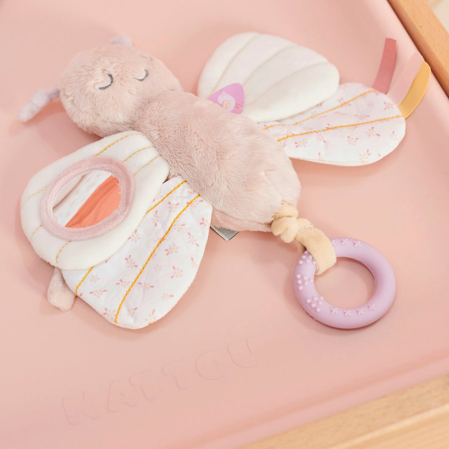 Игрушка мягкая Nattou Soft toy Alice & Pomme  Activity Бабочка 485272