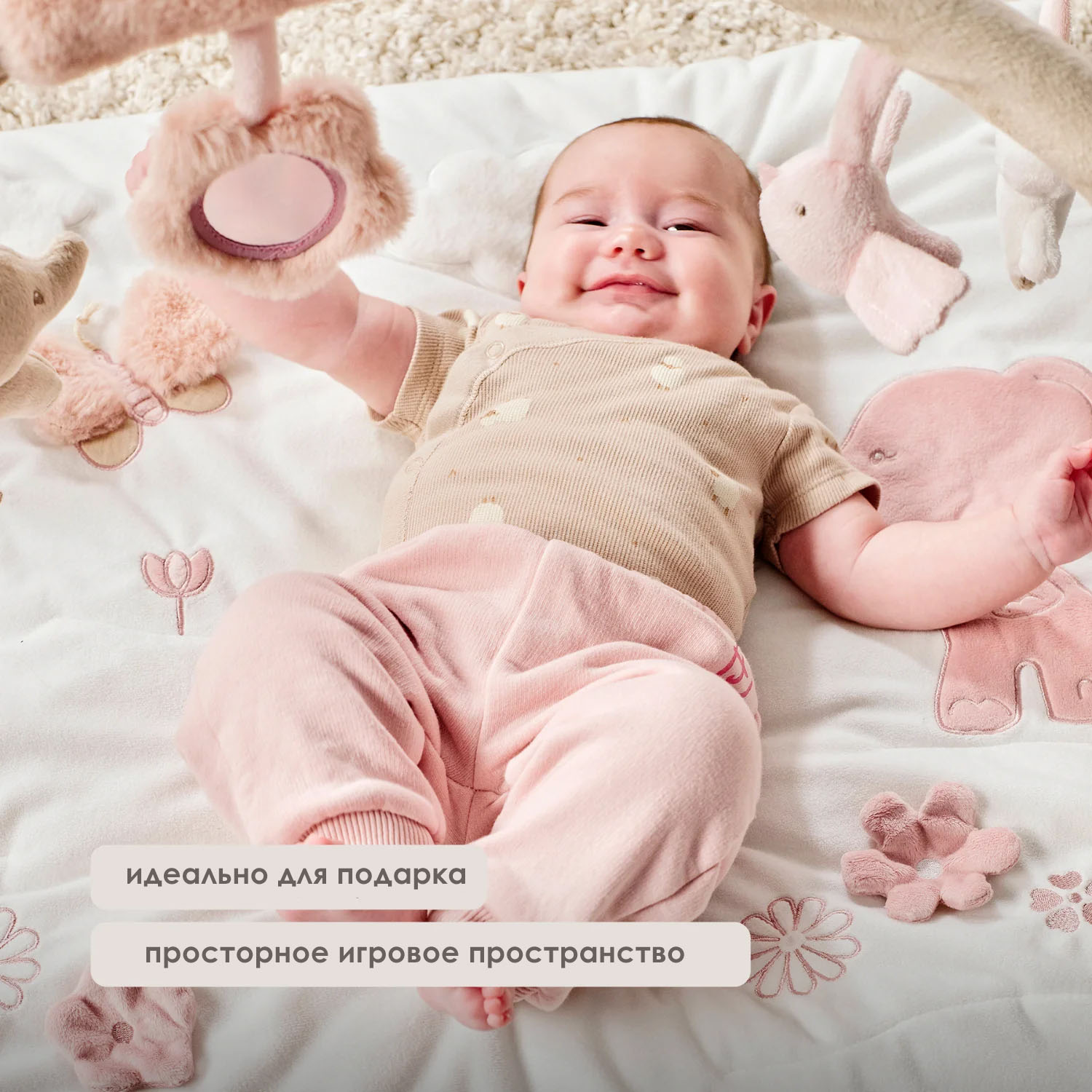 Коврик детский игровой Nattou с арками