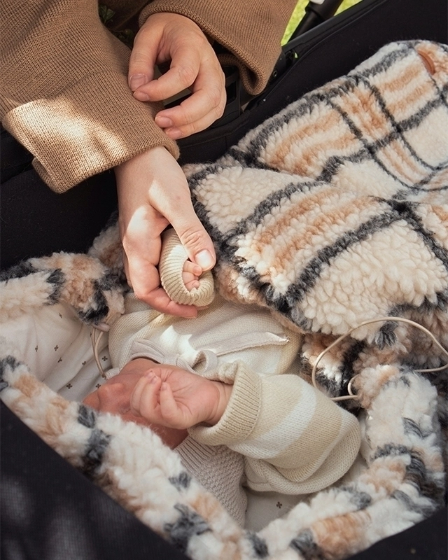 Конверт детский LoomKnits Бежевый Зима LT0324-002-200