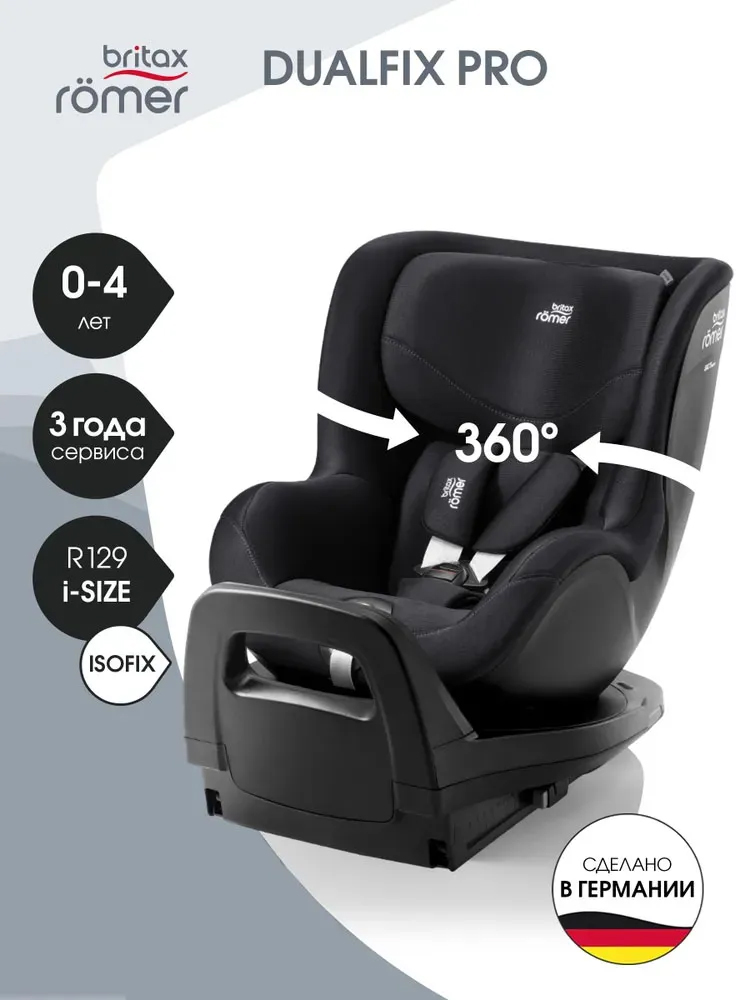 Автокресло 0+/1 Britax Roemer DUALFIX PRO Classic