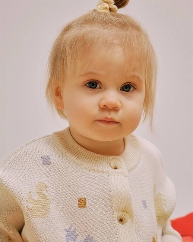 Кардиган детский LoomKnits Экрю