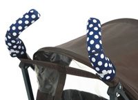 Чехлы Choopie CityGrips (Сити Грипс) на ручки для коляски-трости 367/4226 polka-dot navy