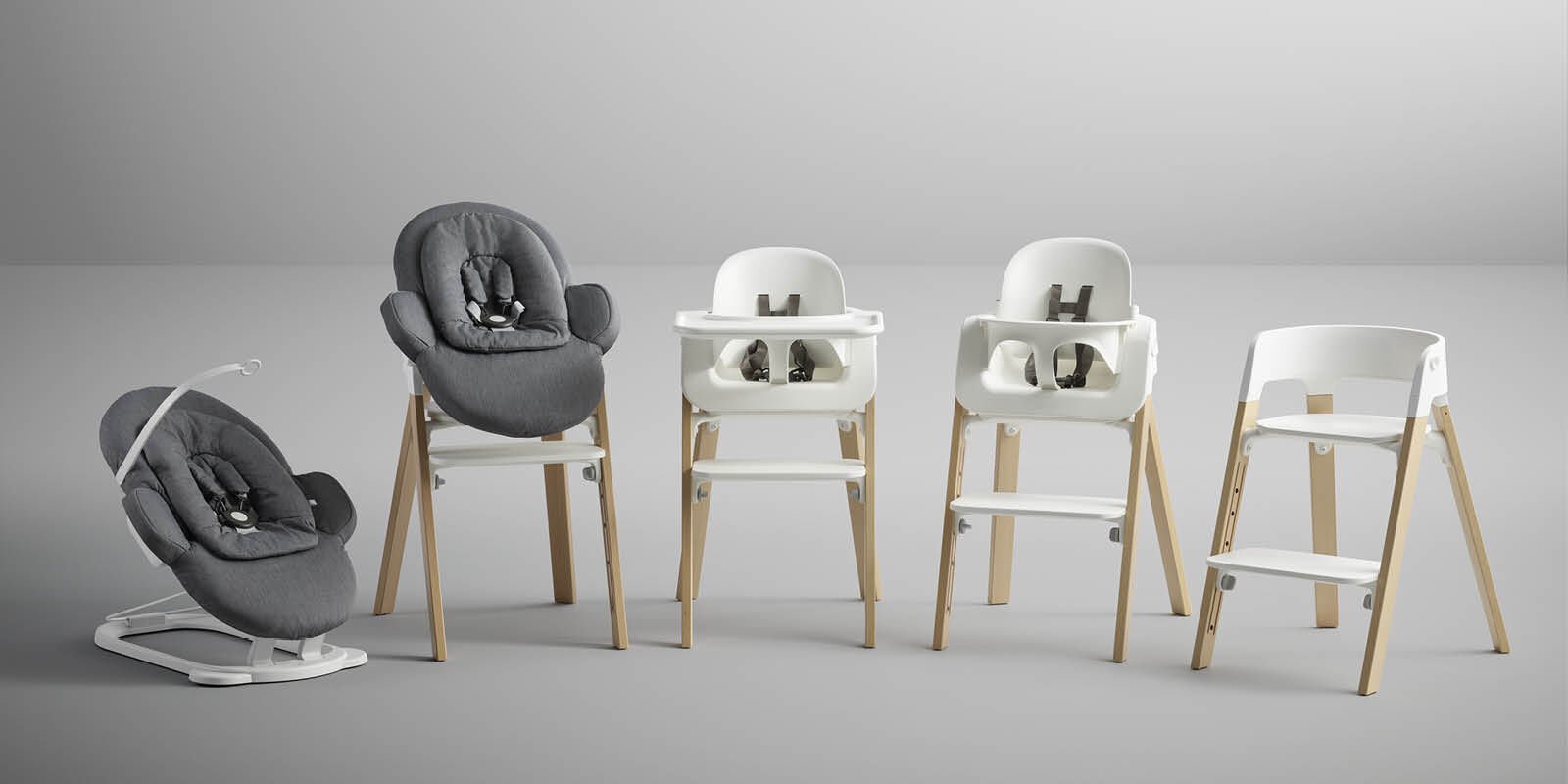Шезлонг Stokke Steps Bouncer