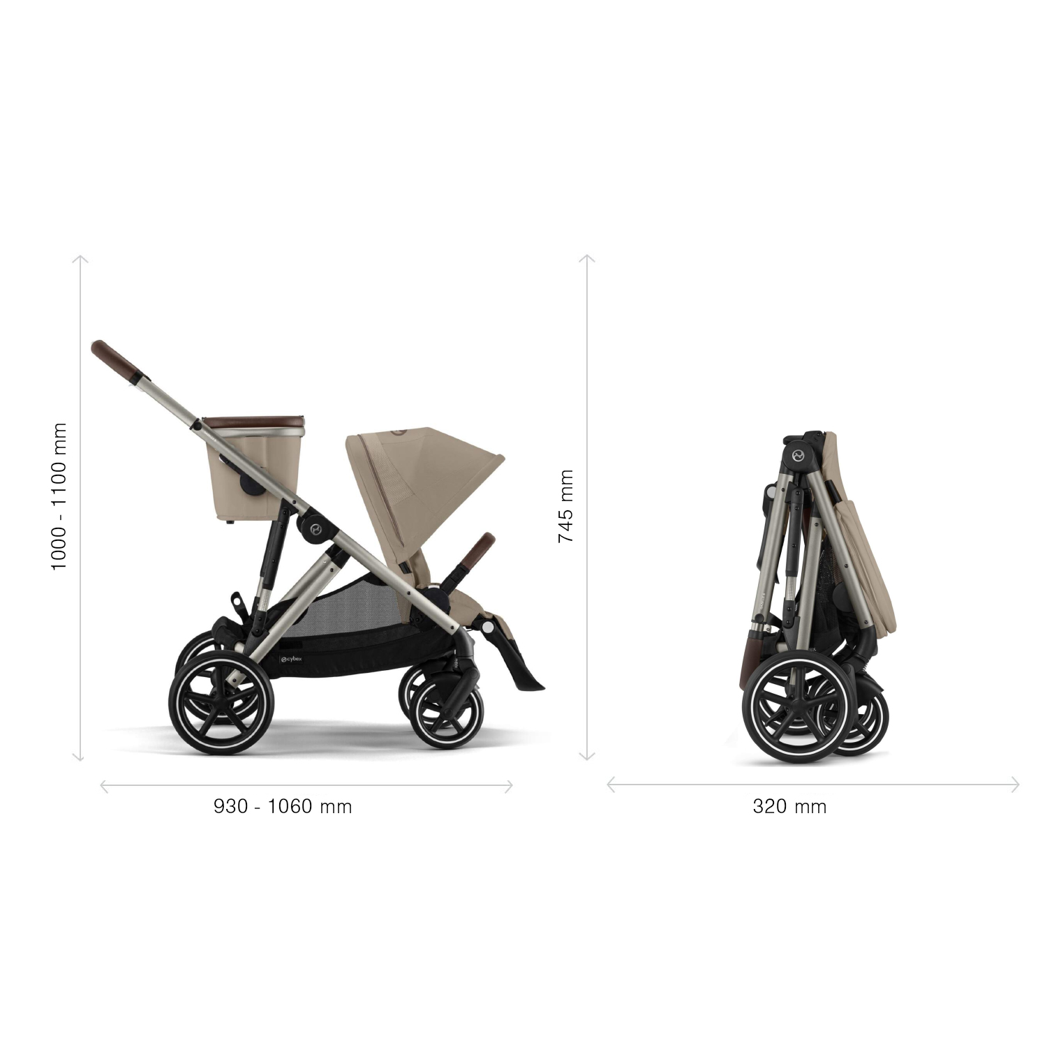 Коляска для погодок Cybex Gazelle S