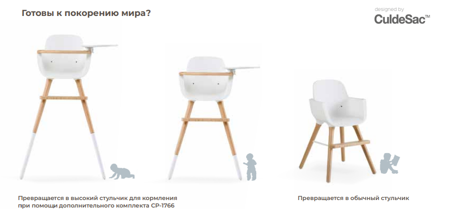 Стульчик для кормления Micuna Ovo Original City (grey/anthracite) полипропиленовые ремни grey Витрина