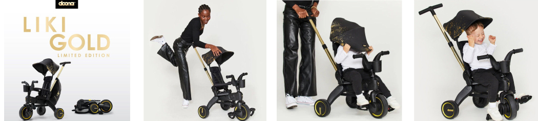 Эксклюзивно в Lapsi! 3-х колесный велосипед Doona Liki Trike Limited Edition Gold! Эксклюзивно в Lapsi! 3-х колесный велосипед Doona Liki Trike Limited Edition Gold!