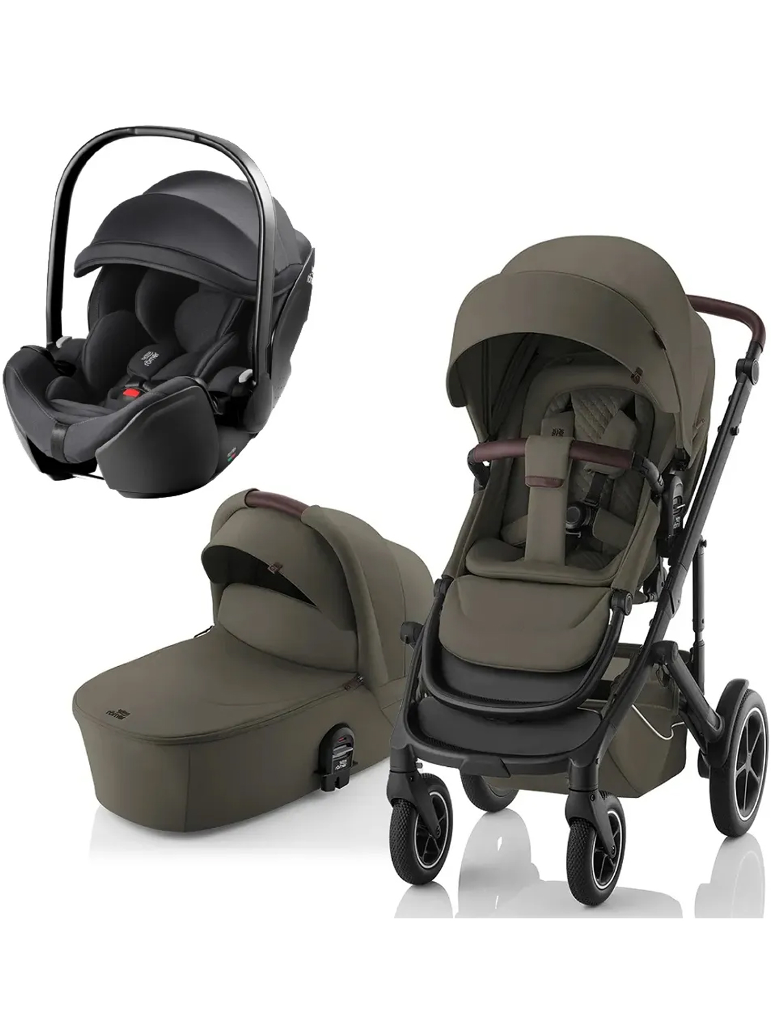 Комплект 3 в 1 Britax Roemer Smile 5Z Люкс + автокресло Baby-Safe PRO