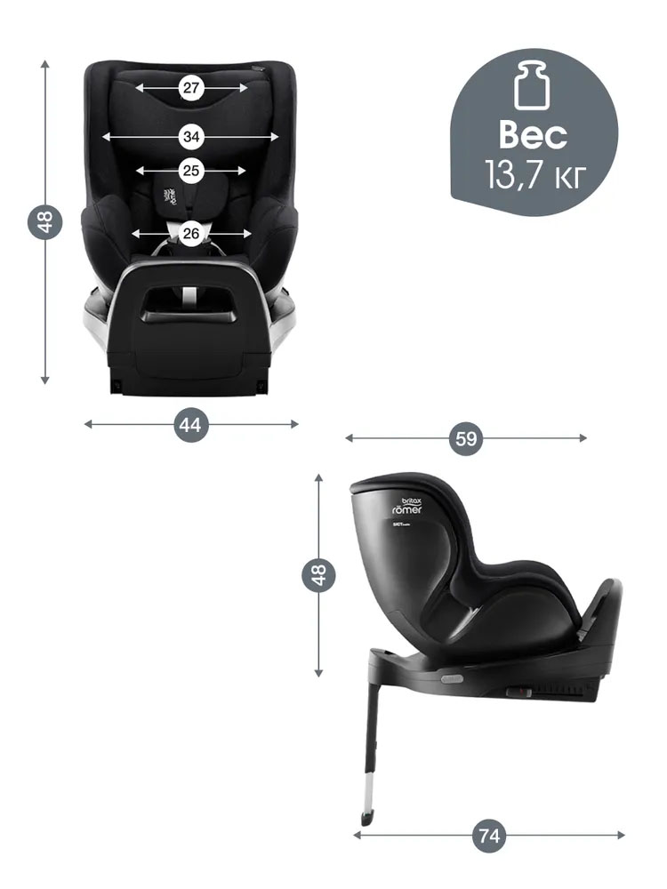 Автокресло 0+/1 Britax Roemer Dualfix Pro Style