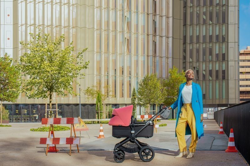 Коляска 2 в 1 Bugaboo Fox 3 Complete шасси Black