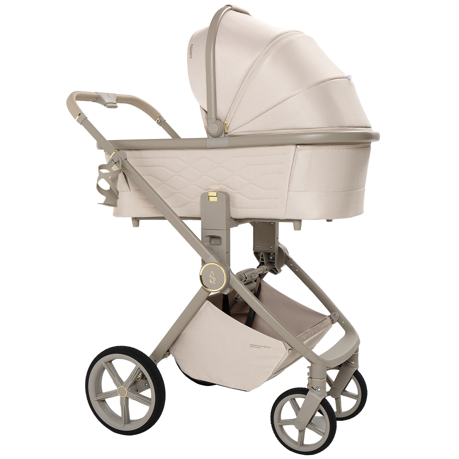 Коляска 3 в 1 SBL Elegante LT Beige
