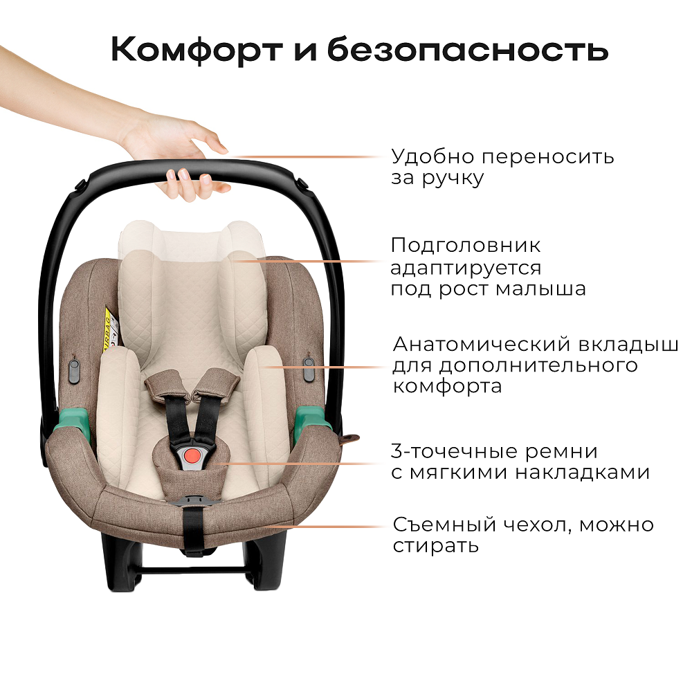 Автокресло 0+ ABC-Design Tulip i-Size