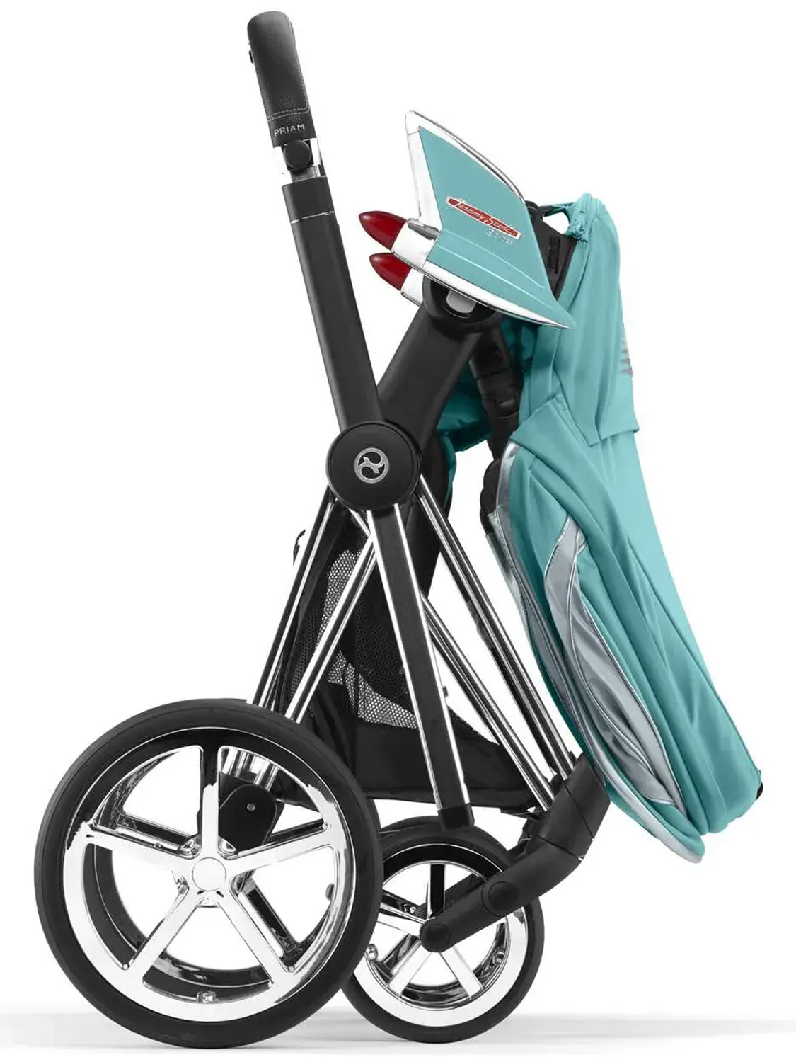 Коляска 2 в 1 Cybex Priam IV FE Jeremy Scott Car