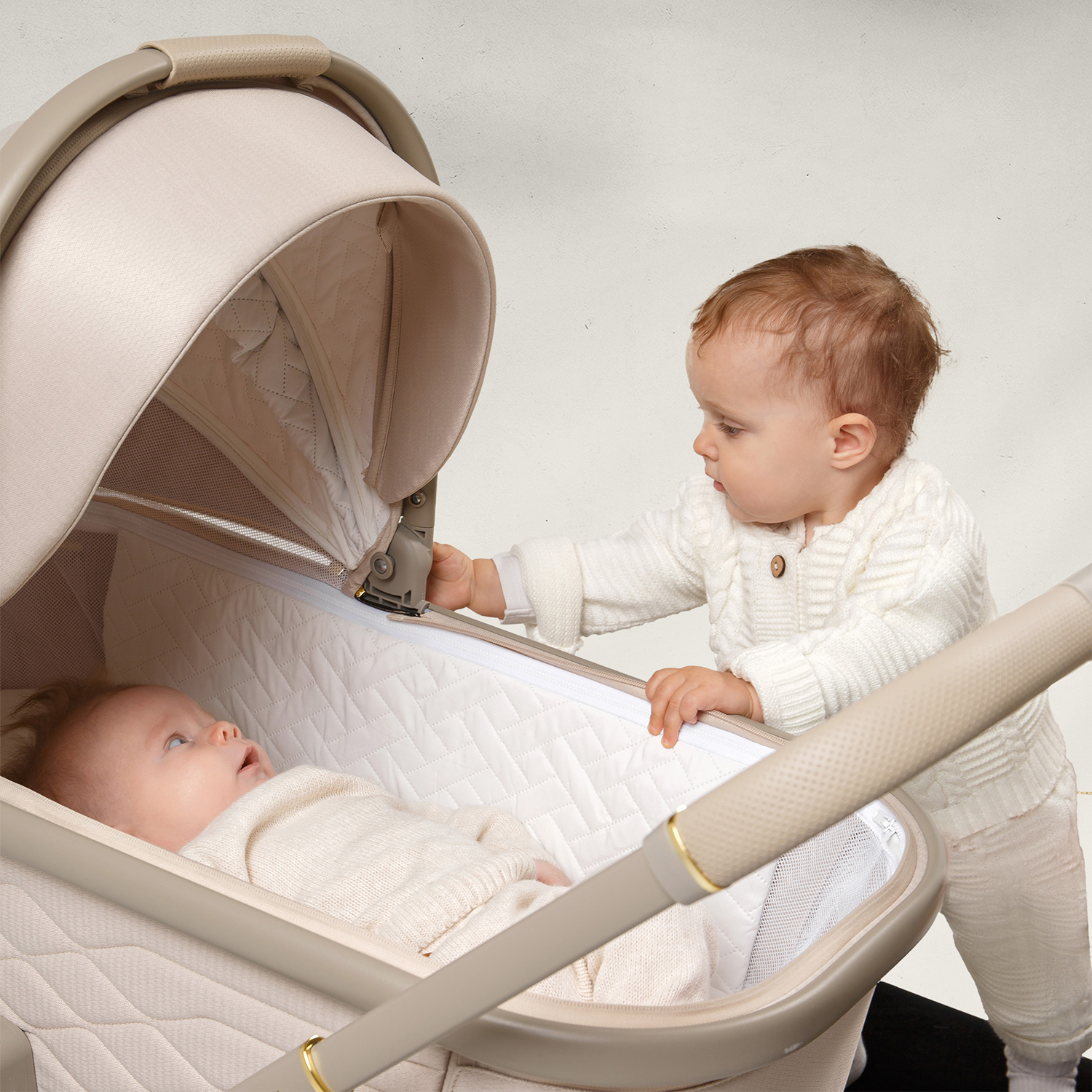 Коляска 3 в 1 SBL Elegante LT Beige
