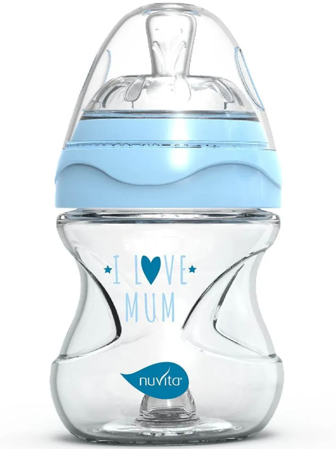 Бутылочка антиколиковая Nuvita 6013 Glass Collection 140мл, стекло