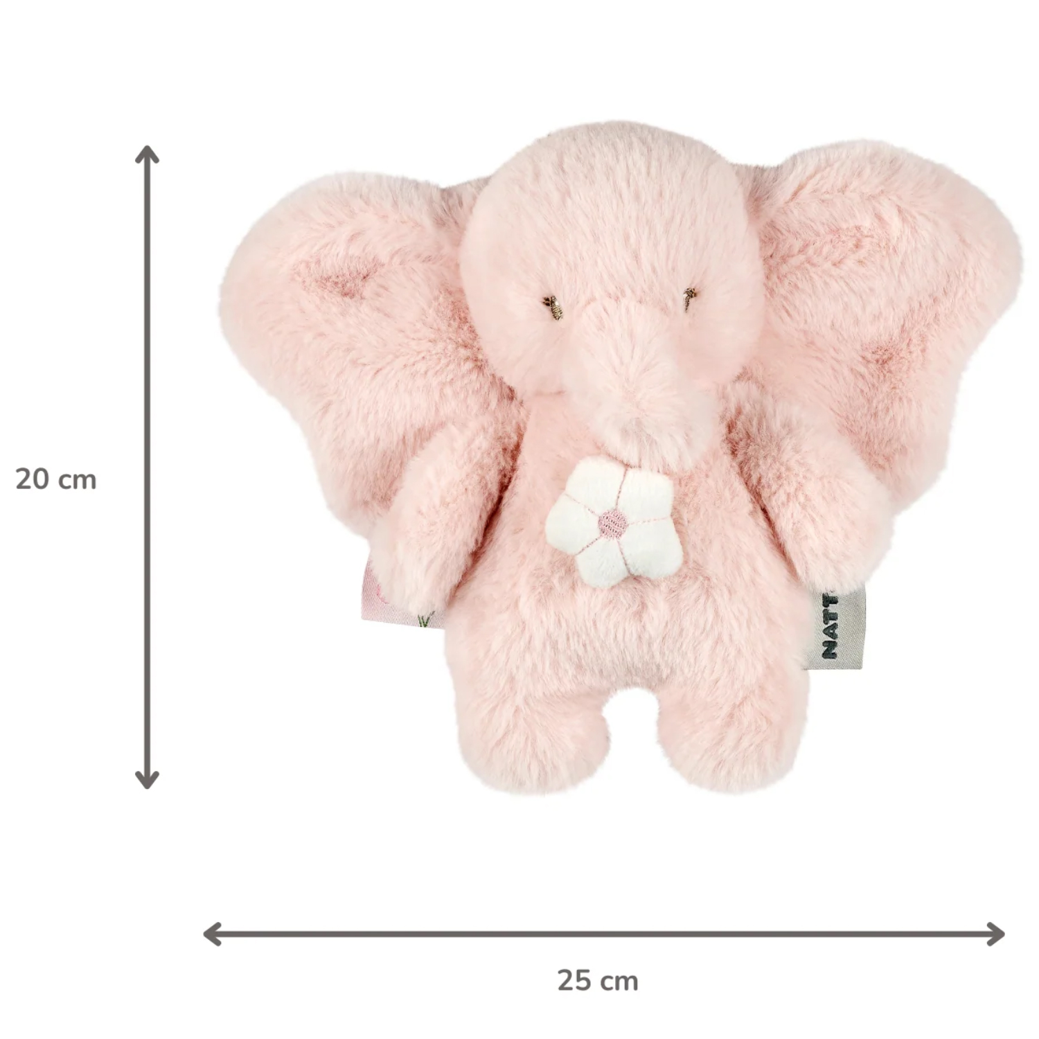 Игрушка мягкая Nattou Musical Soft toy MINI музыкальная