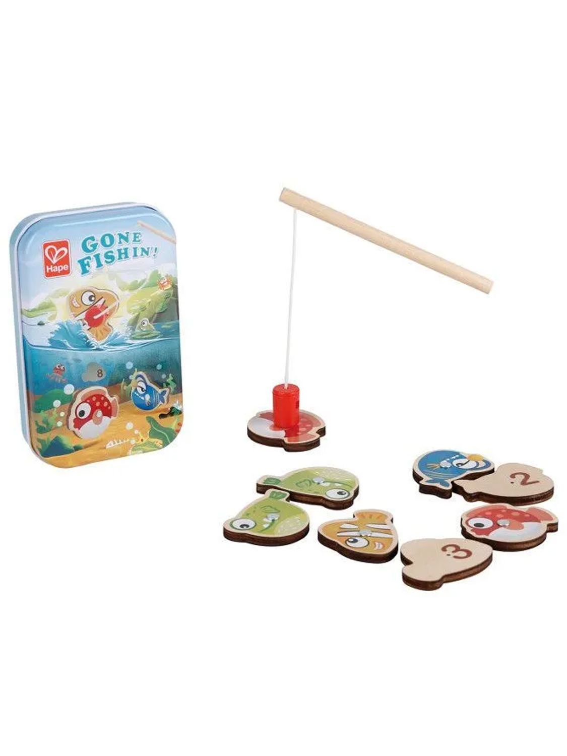 Настольная игра Hape «Рыбалка» магнитная E0477_HP