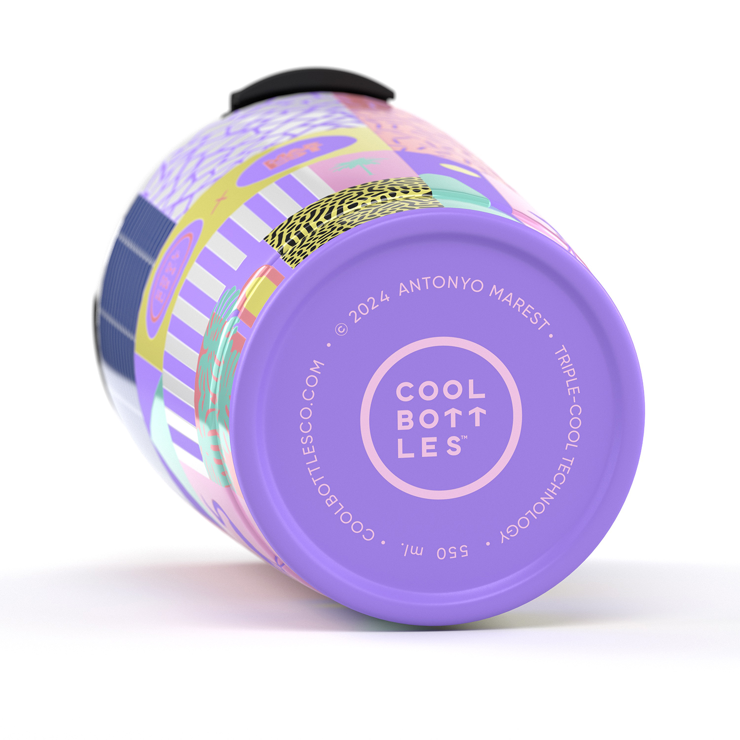 Термокружка Cool Bottles Tumbler Antonyo Marest René 550 мл CBT55REN