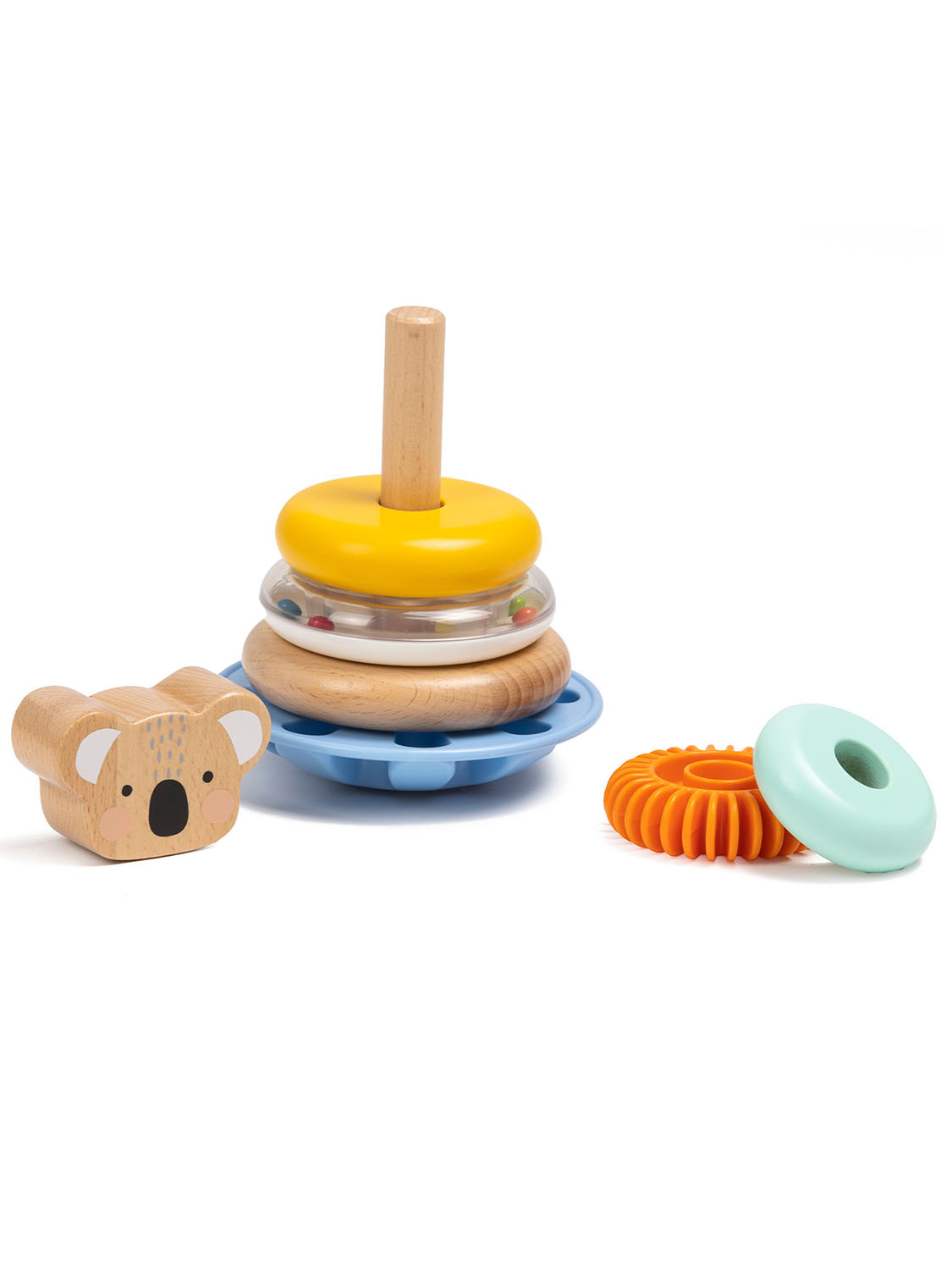 Игрушка развивающая Eurekakids «Первые друзья» Пирамида Коала