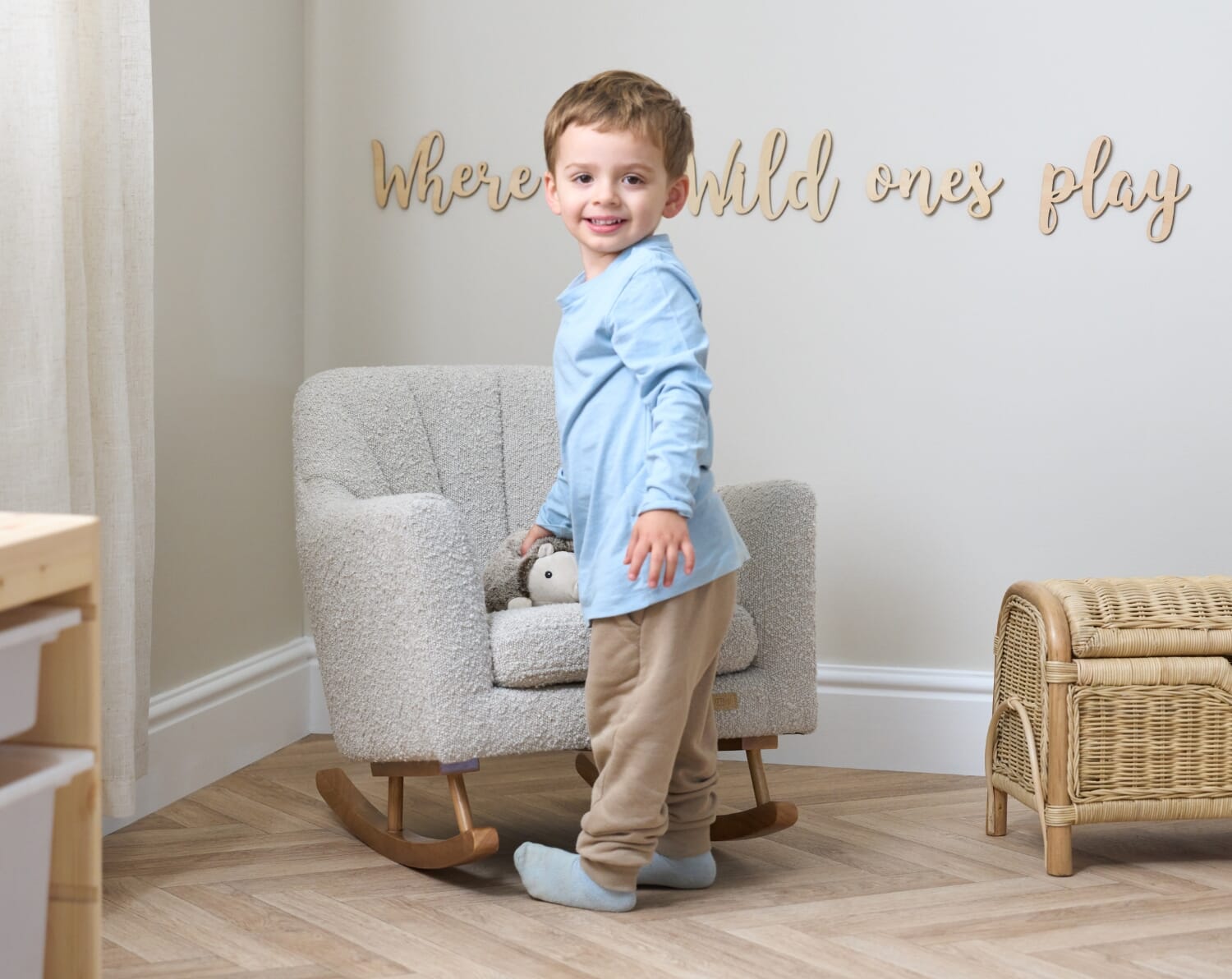 Кресло-качалка детское Tutti Bambini Jonah Mini Me