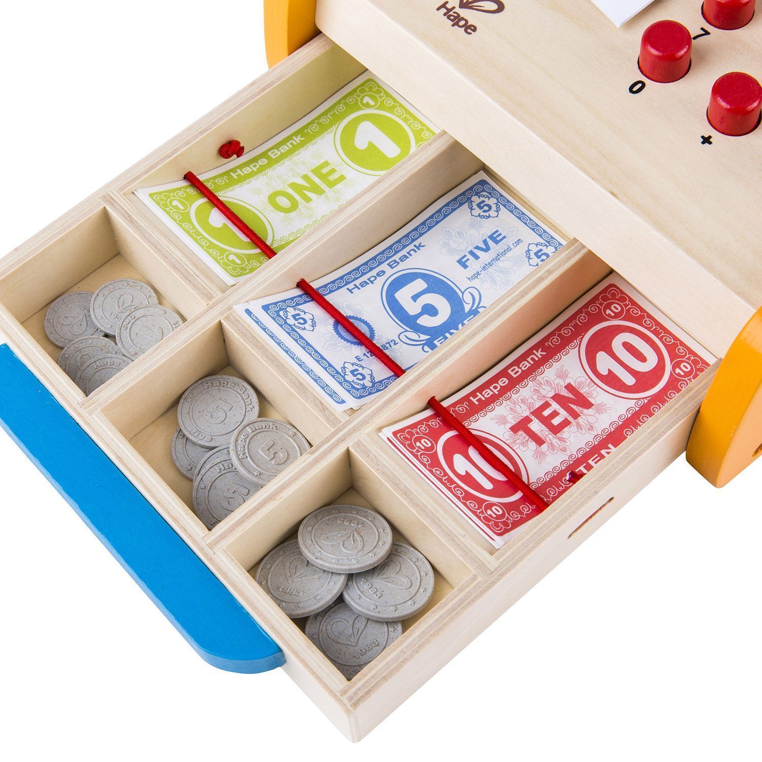 Игровой набор Hape «Касса. Супермаркет» 35 предметов