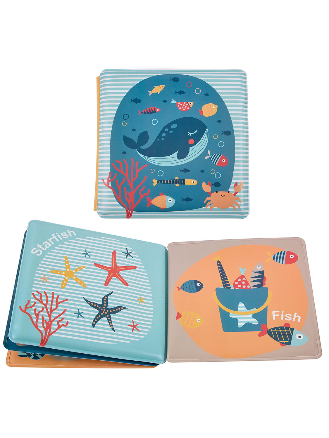 Игрушка для купания Eurekakids «Водный мир» Книжка для ванны