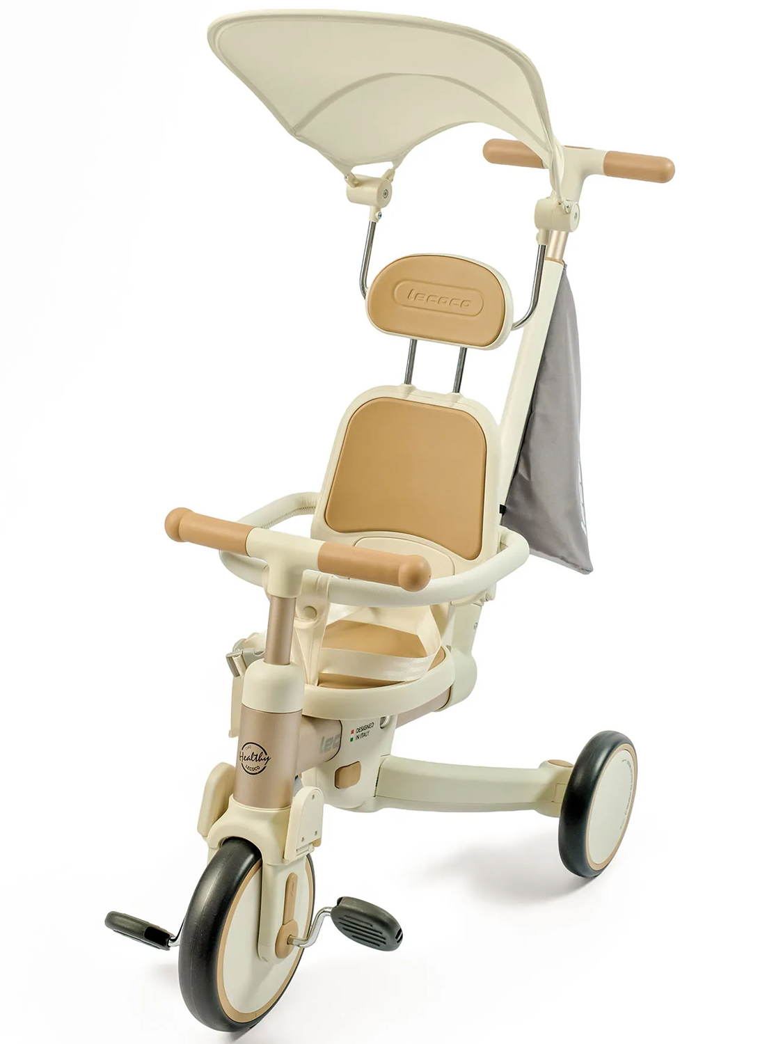 Велосипед трехколесный Lecoco S3Max beige
