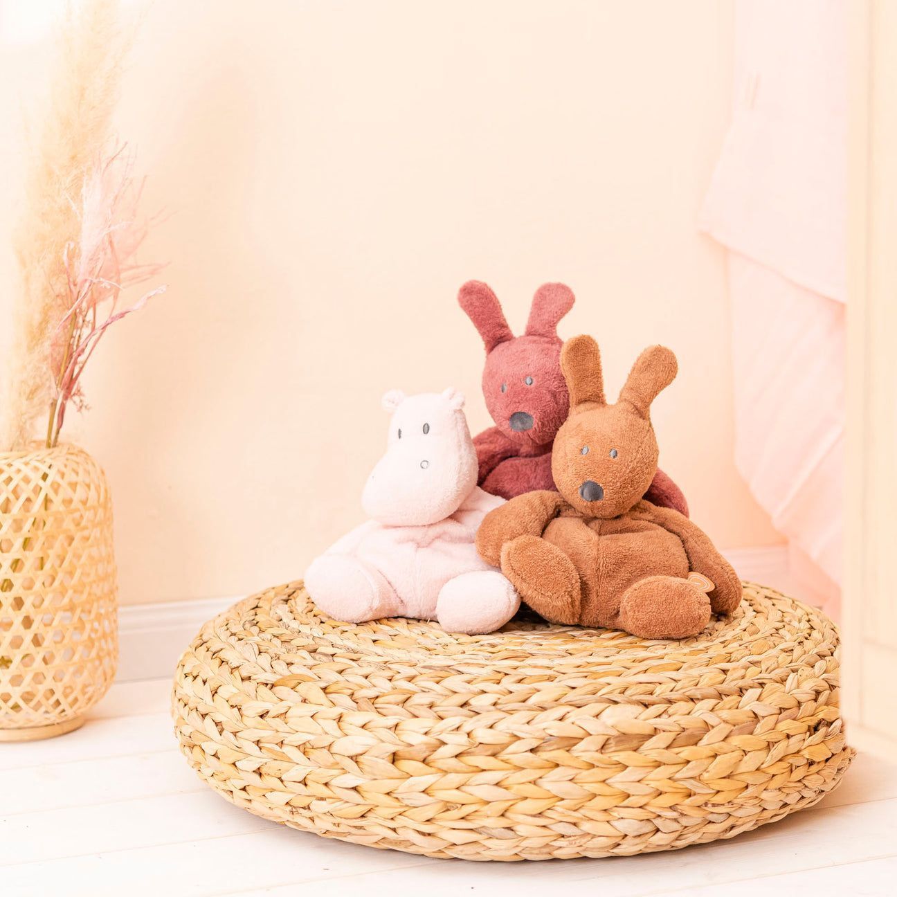 Игрушка мягкая Nattou Musical Soft toy Susie & Bonnie Кролик музыкальная 508063