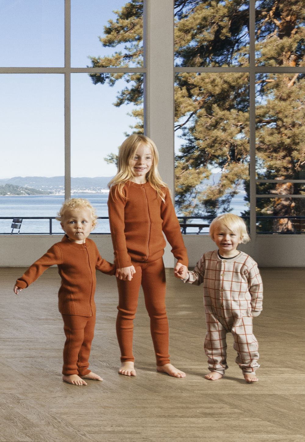 Свитер Voksi Double Knit Melange Sand Green