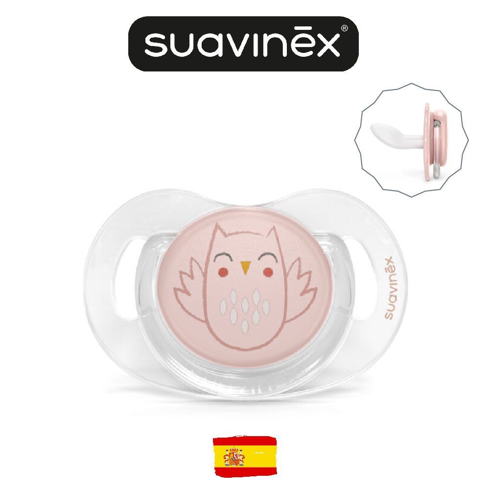 Соска-пустышка Suavinex Pro 0–6 мес ANATOMICAL силикон