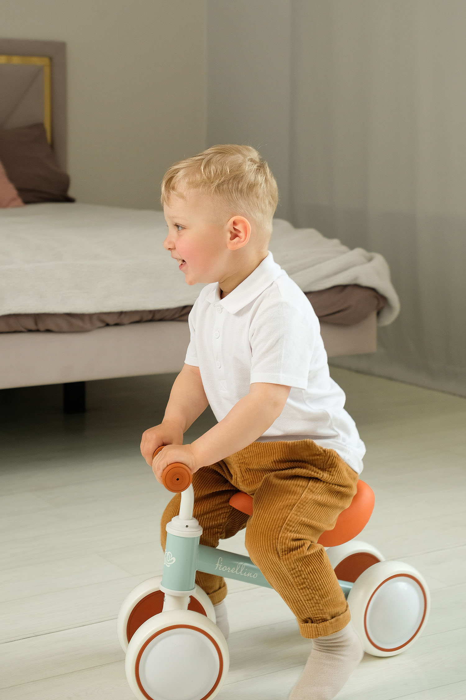 Беговел Fiorellino blue terracotta WB0602