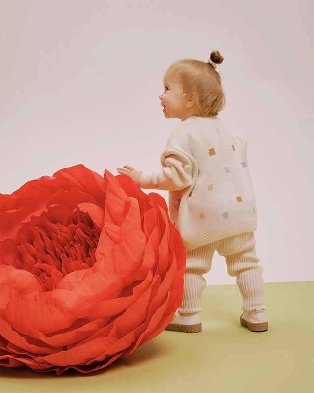 Кардиган детский LoomKnits Экрю