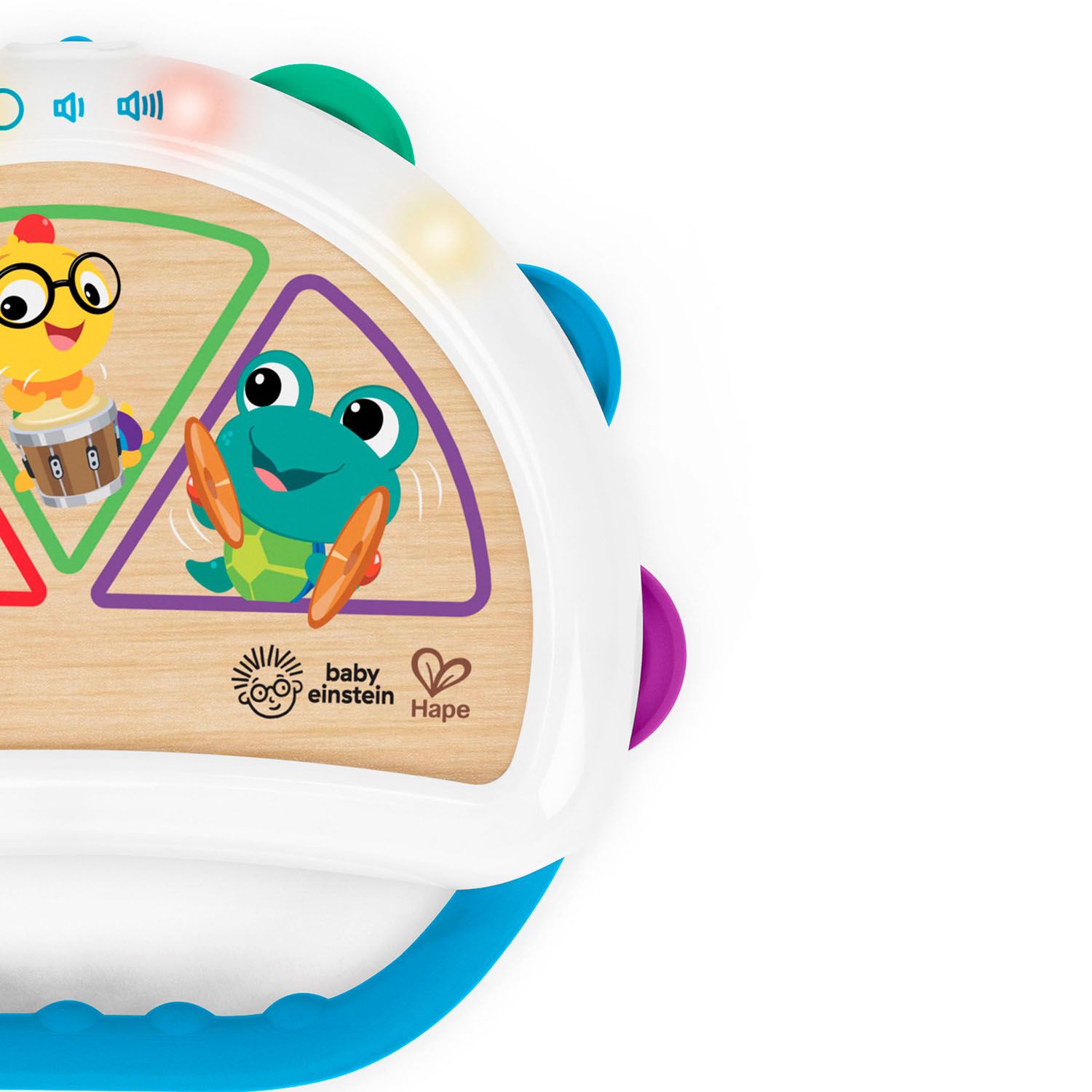 Игрушка музыкальная HAPE Бубен серия Волшебное прикосновение 800916_HP