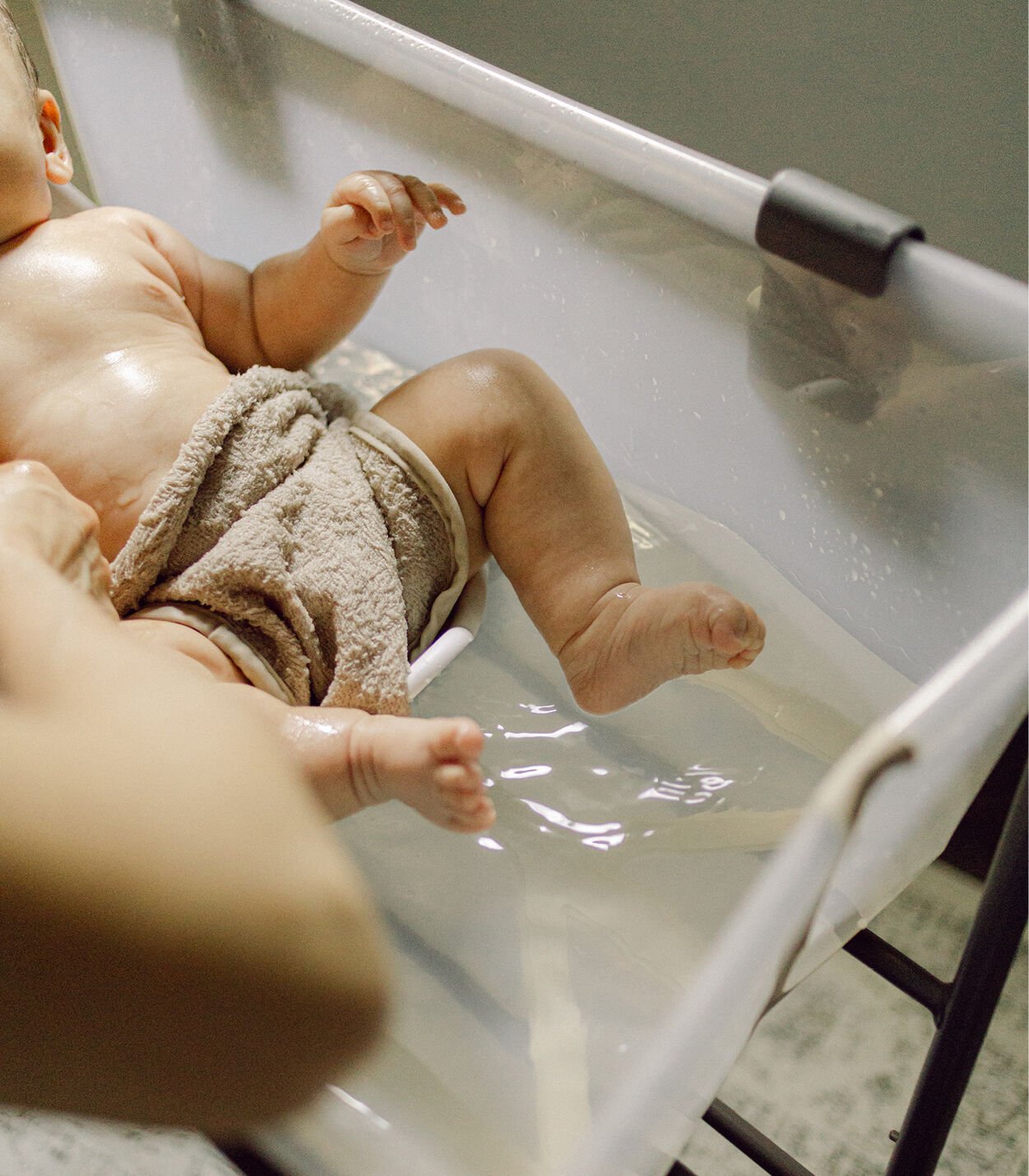 Ванночка с горкой Stokke Flexi Bath Bundle, Tub with Newborn Support