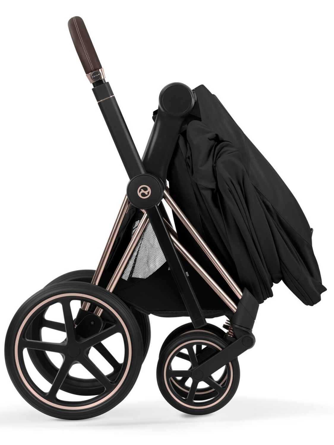 Коляска 2 в 1 Cybex Priam (5) Style шасси Rosegold