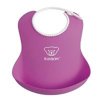 Нагрудник Baby Bjorn (Бэйби Бьерн) мягкий с карманом розовый 0463.55