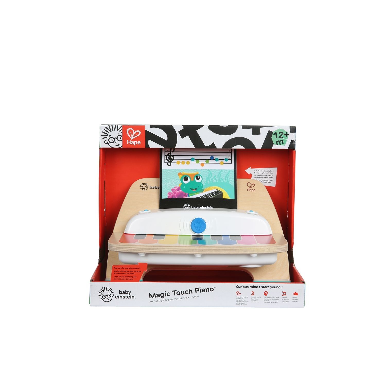 Музыкальная игрушка пианино Hape «Волшебное прикосновение»