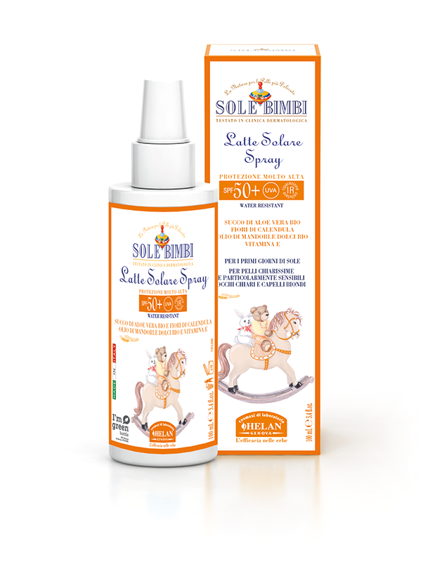 Солнцезащитное молочко-спрей Helan с фактором защиты SPF 50+ 100 мл 41LS50