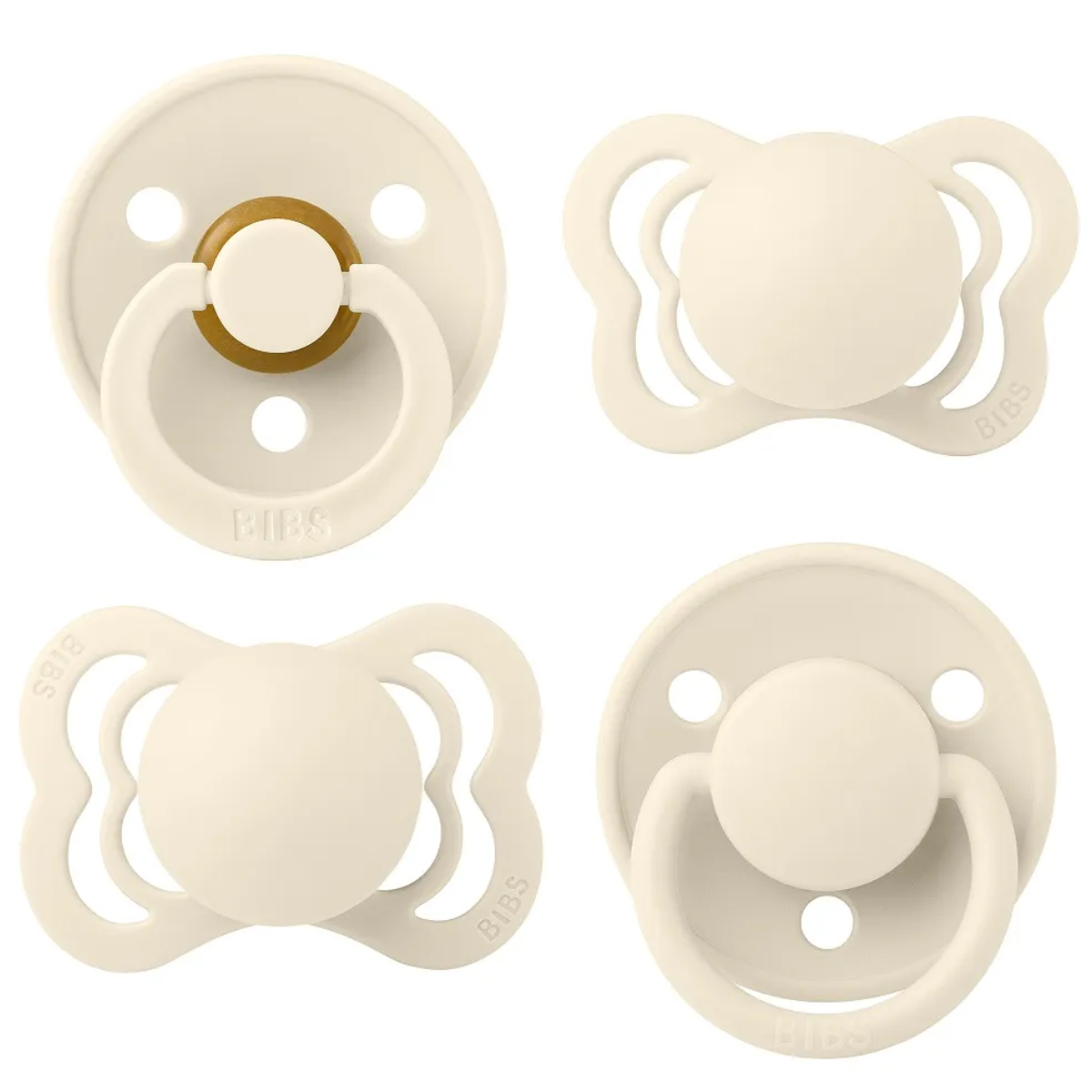Набор пустышек BIBS Try-it, 4 шт. 0+ мес.