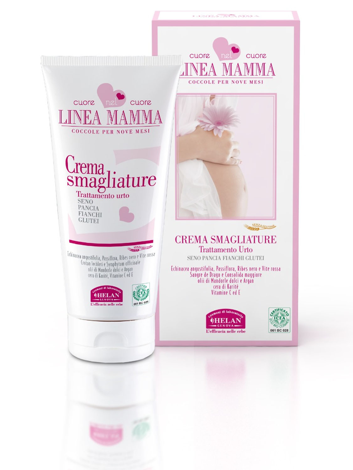 Крем HELAN Linea Mamma Против растяжек 150 мл