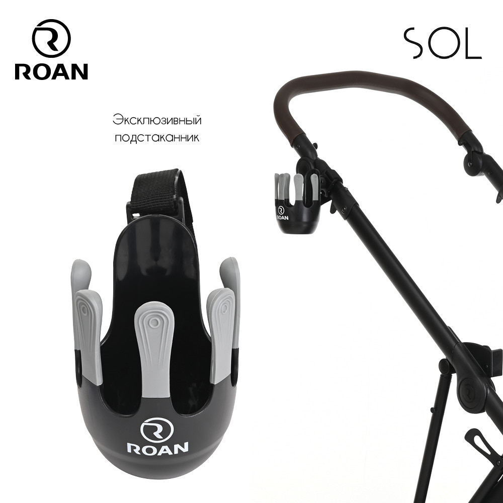 Коляска 2 в 1 Roan Sol